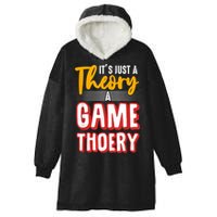 A Game Theory Student Mathematician Logical Thinker Hooded Wearable Blanket