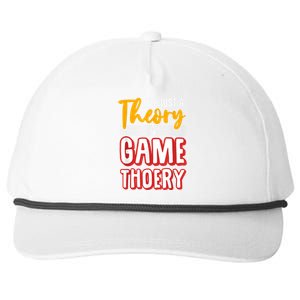 A Game Theory Student Mathematician Logical Thinker Snapback Five-Panel Rope Hat