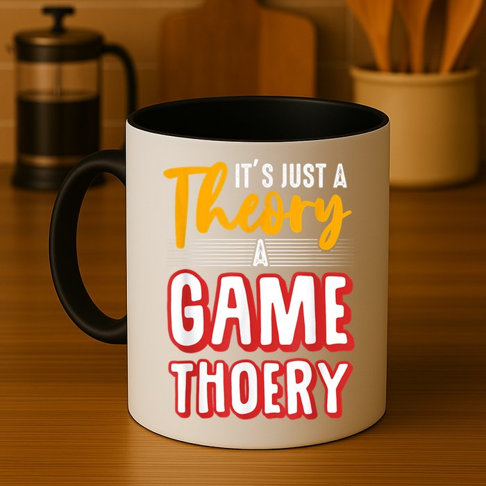 A Game Theory Student Mathematician Logical Thinker Coffee Mug