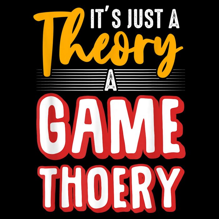 A Game Theory Student Mathematician Logical Thinker Drawstring Bag