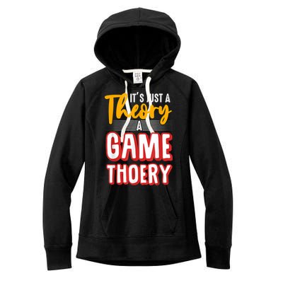 A Game Theory Student Mathematician Logical Thinker Women's Fleece Hoodie