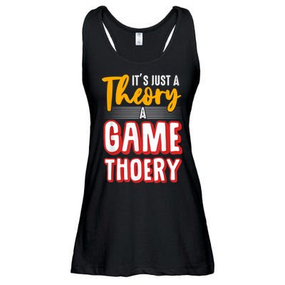 A Game Theory Student Mathematician Logical Thinker Ladies Essential Flowy Tank