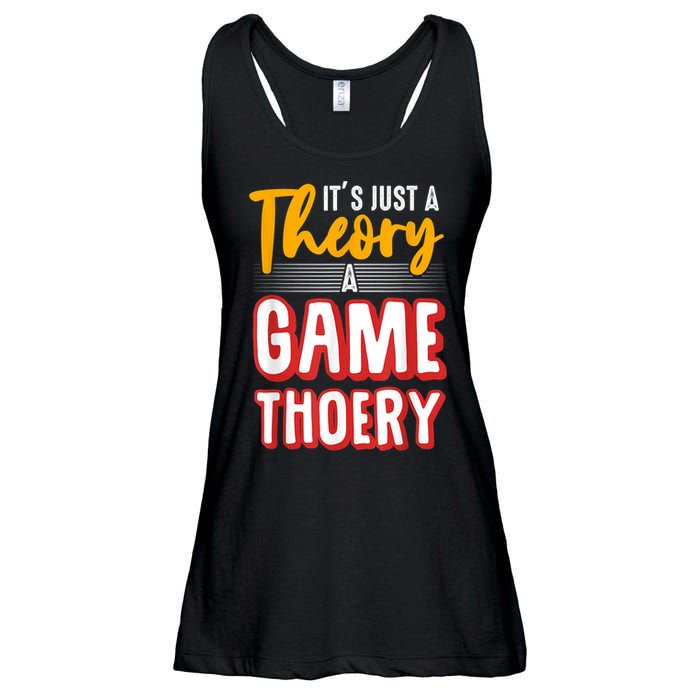 A Game Theory Student Mathematician Logical Thinker Ladies Essential Flowy Tank