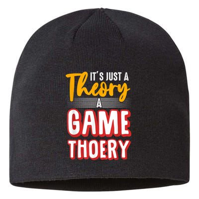 A Game Theory Student Mathematician Logical Thinker Sustainable Beanie