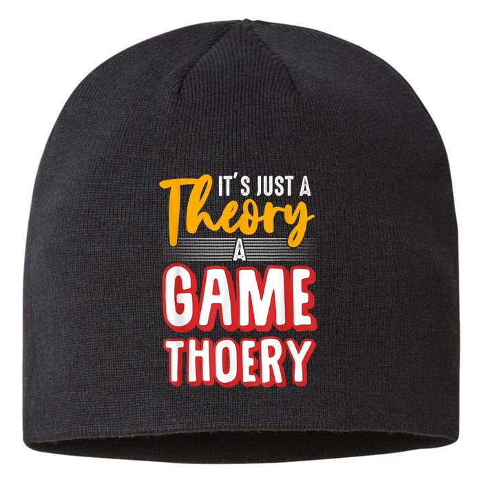 A Game Theory Student Mathematician Logical Thinker Sustainable Beanie