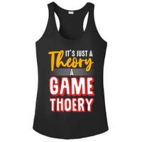 A Game Theory Student Mathematician Logical Thinker Ladies PosiCharge Competitor Racerback Tank