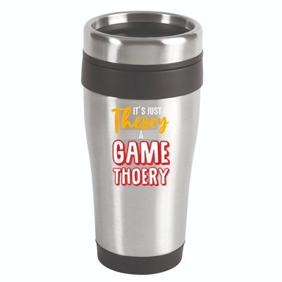 A Game Theory Student Mathematician Logical Thinker 16oz Travel Tumbler