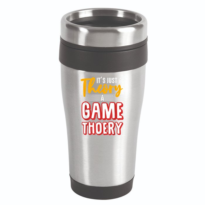 A Game Theory Student Mathematician Logical Thinker 16oz Travel Tumbler