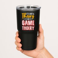 A Game Theory Student Mathematician Logical Thinker Tumbler