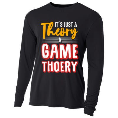 A Game Theory Student Mathematician Logical Thinker Cooling Performance Long Sleeve Crew
