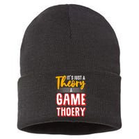 A Game Theory Student Mathematician Logical Thinker Sustainable Knit Beanie