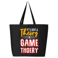 A Game Theory Student Mathematician Logical Thinker 25L Jumbo Tote