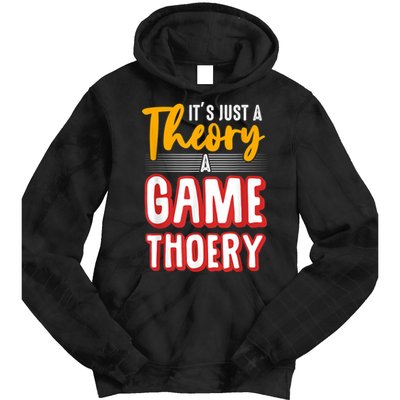 A Game Theory Student Mathematician Logical Thinker Tie Dye Hoodie