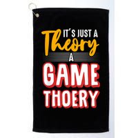 A Game Theory Student Mathematician Logical Thinker Golf Towel