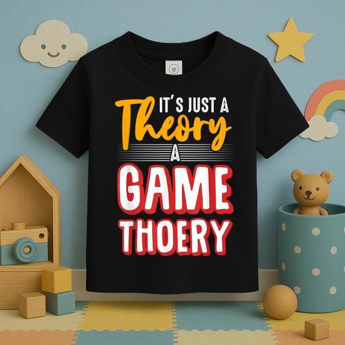 A Game Theory Student Mathematician Logical Thinker Toddler T-Shirt