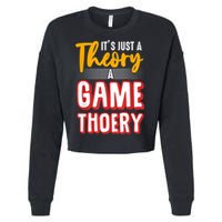 A Game Theory Student Mathematician Logical Thinker Cropped Pullover Crew