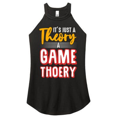 A Game Theory Student Mathematician Logical Thinker Women's Perfect Tri Rocker Tank
