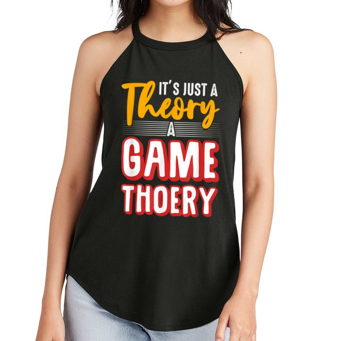 A Game Theory Student Mathematician Logical Thinker Women's Perfect Tri Rocker Tank