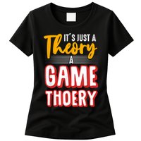 A Game Theory Student Mathematician Logical Thinker Womens T-Shirt