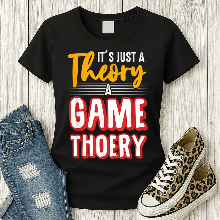A Game Theory Student Mathematician Logical Thinker Womens T-Shirt