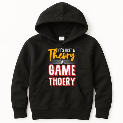 A Game Theory Student Mathematician Logical Thinker Kids Hoodie