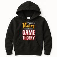 A Game Theory Student Mathematician Logical Thinker Kids Hoodie