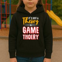 A Game Theory Student Mathematician Logical Thinker Kids Hoodie