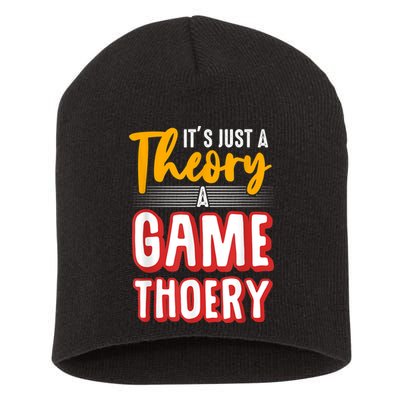 A Game Theory Student Mathematician Logical Thinker Short Acrylic Beanie