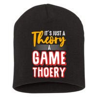 A Game Theory Student Mathematician Logical Thinker Short Acrylic Beanie