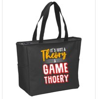 A Game Theory Student Mathematician Logical Thinker Zip Tote Bag