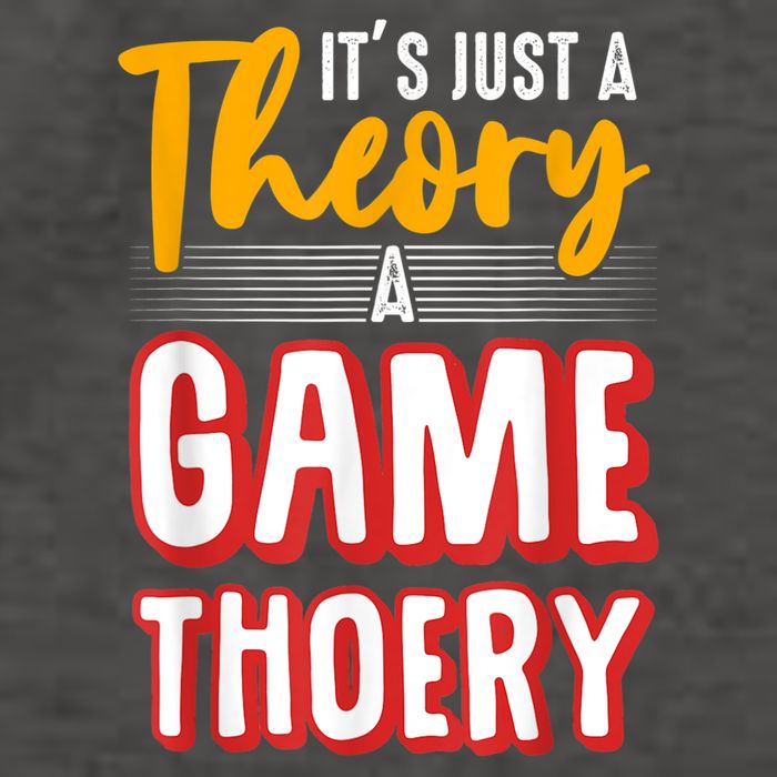 A Game Theory Student Mathematician Logical Thinker Vector Backpack