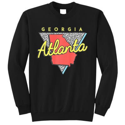 Atlanta Georgia Triangle Ga Tall Sweatshirt