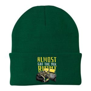 Almost Got The Mix Right _ Funny Music Producer Knit Cap Winter Beanie