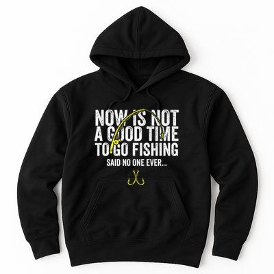 A Good Time For Fishing Walleye Hunter Hoodie