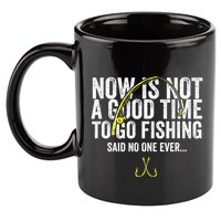 A Good Time For Fishing Walleye Hunter 11oz C Handle Ceramic Mug