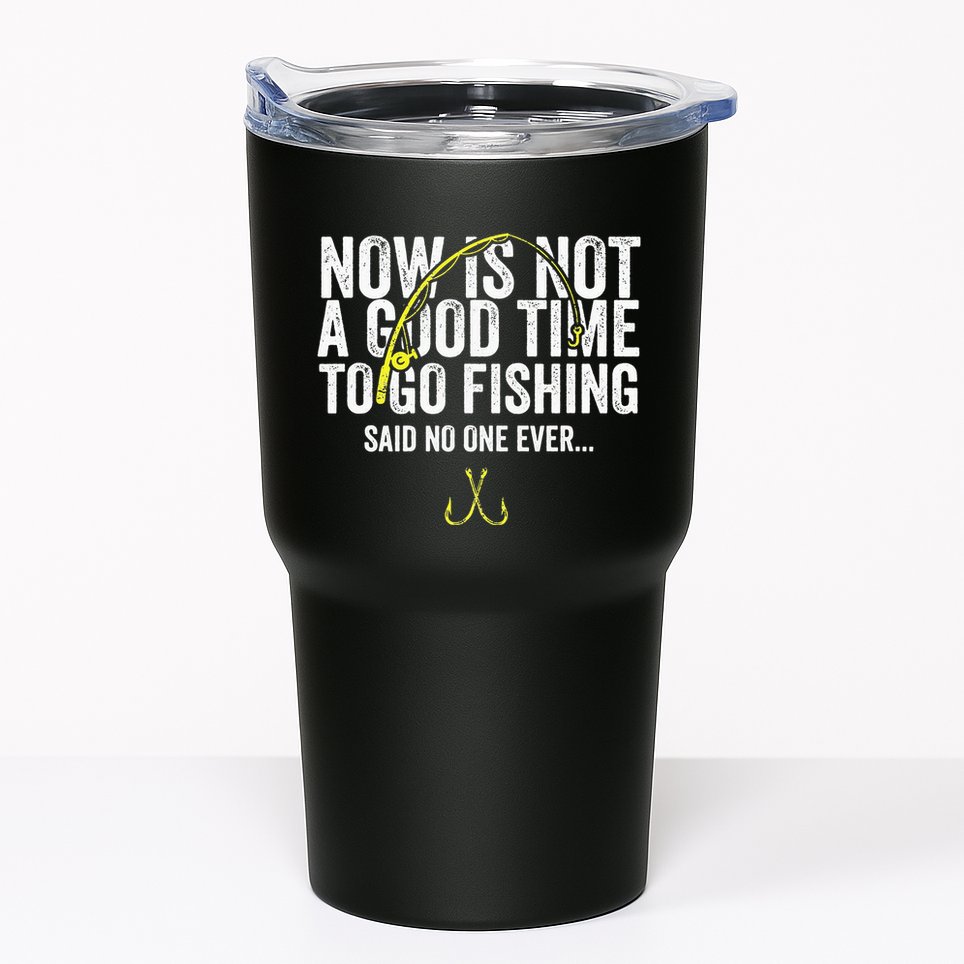 A Good Time For Fishing Walleye Hunter Tumbler