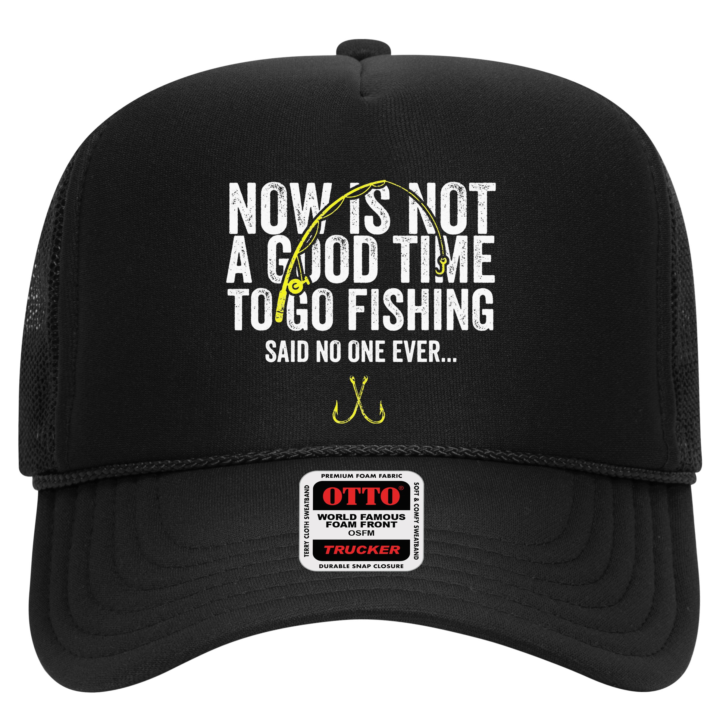 A Good Time For Fishing Walleye Hunter Hat