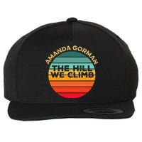 Amanda Gorman The Hill We Climb Inauguration Poem January 20 Wool Snapback Cap