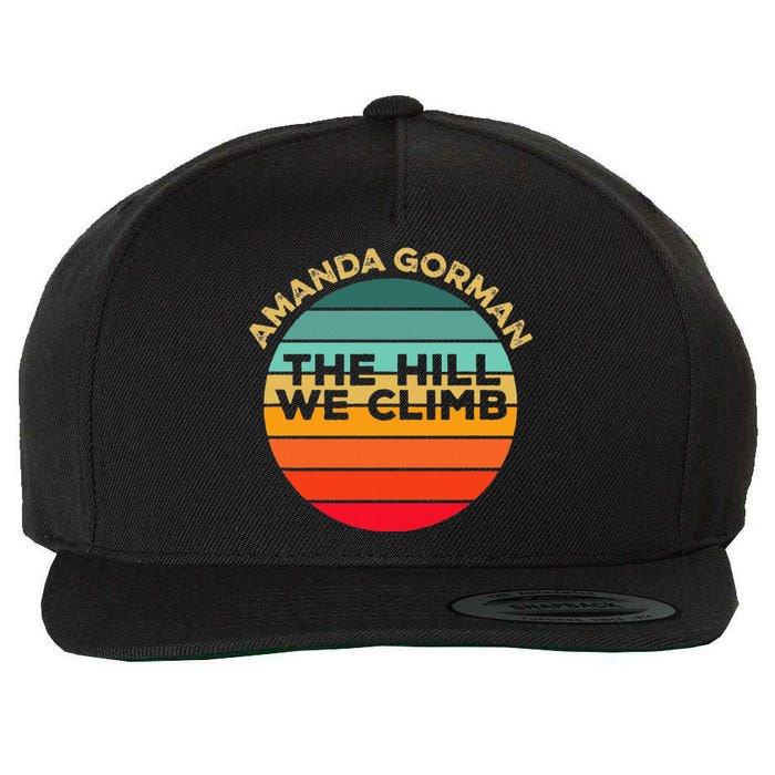 Amanda Gorman The Hill We Climb Inauguration Poem January 20 Wool Snapback Cap