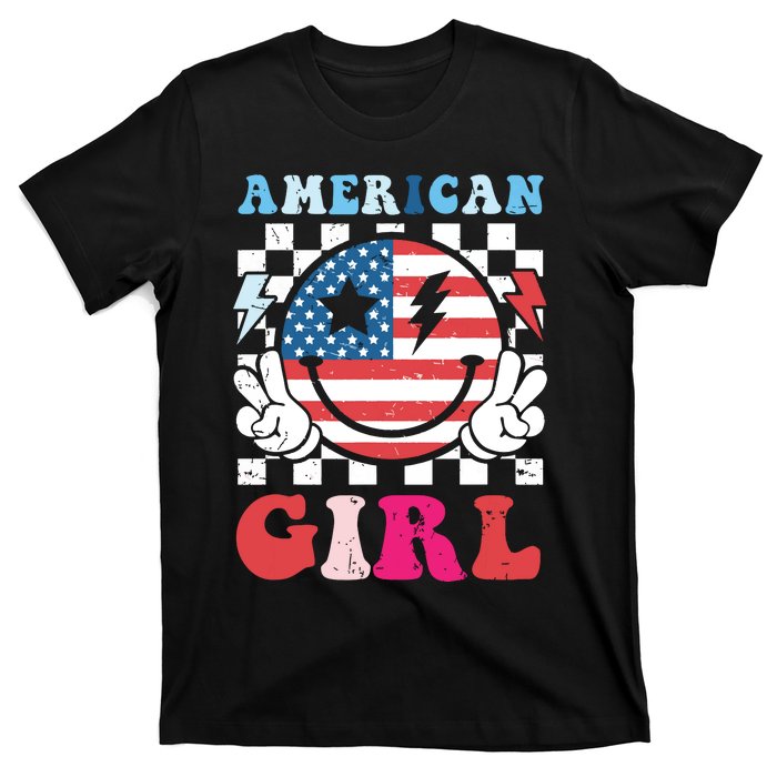 American Girl Teens 4th Of July Patriotic T-Shirt