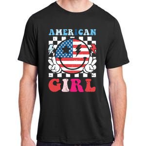 American Girl Teens 4th Of July Patriotic Adult ChromaSoft Performance T-Shirt