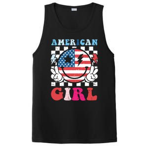 American Girl Teens 4th Of July Patriotic PosiCharge Competitor Tank