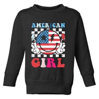 American Girl Teens 4th Of July Patriotic Toddler Sweatshirt