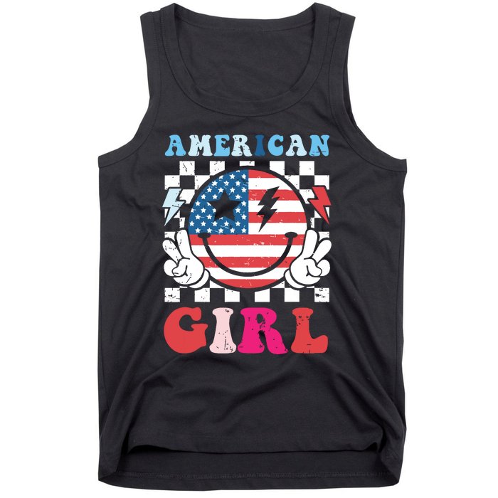 American Girl Teens 4th Of July Patriotic Tank Top