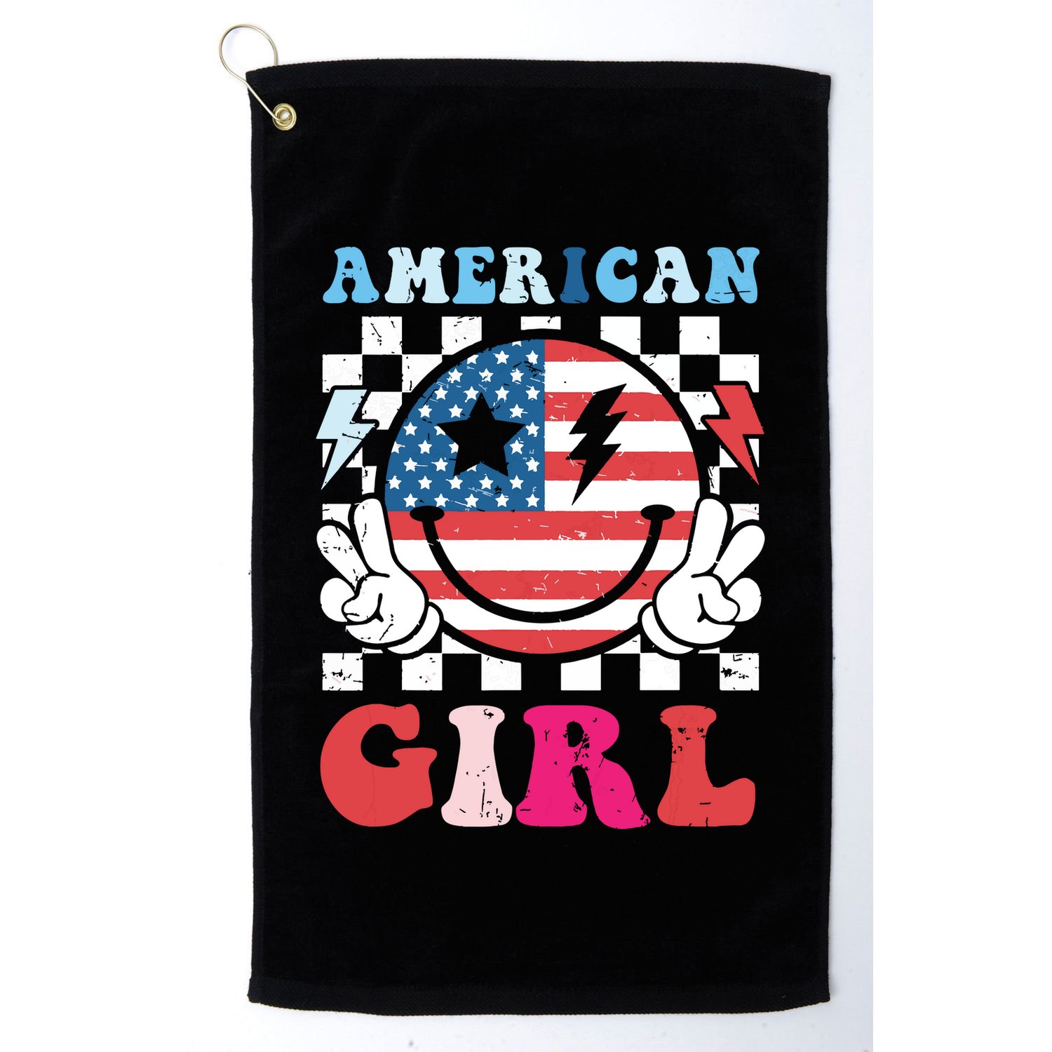 American Girl Teens 4th Of July Patriotic Golf Towel