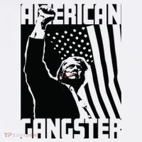 American Gangster Trump Artwork Tank Top