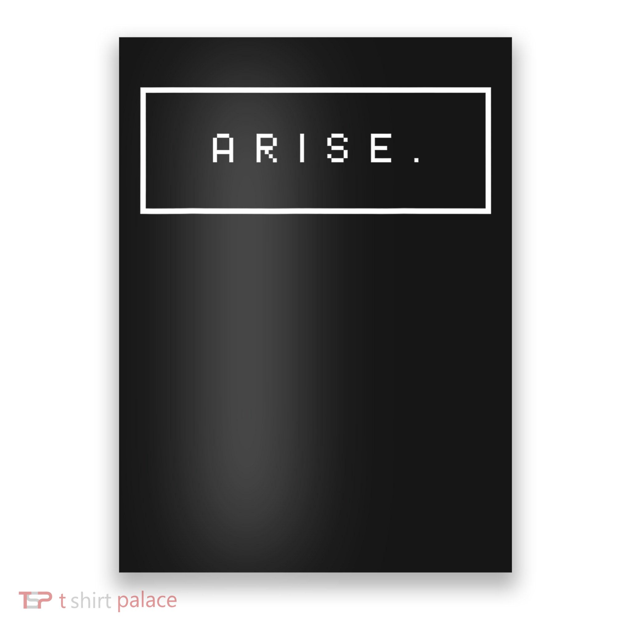 Arise Game Text Design For Anime Lovers Manga Lovers Poster