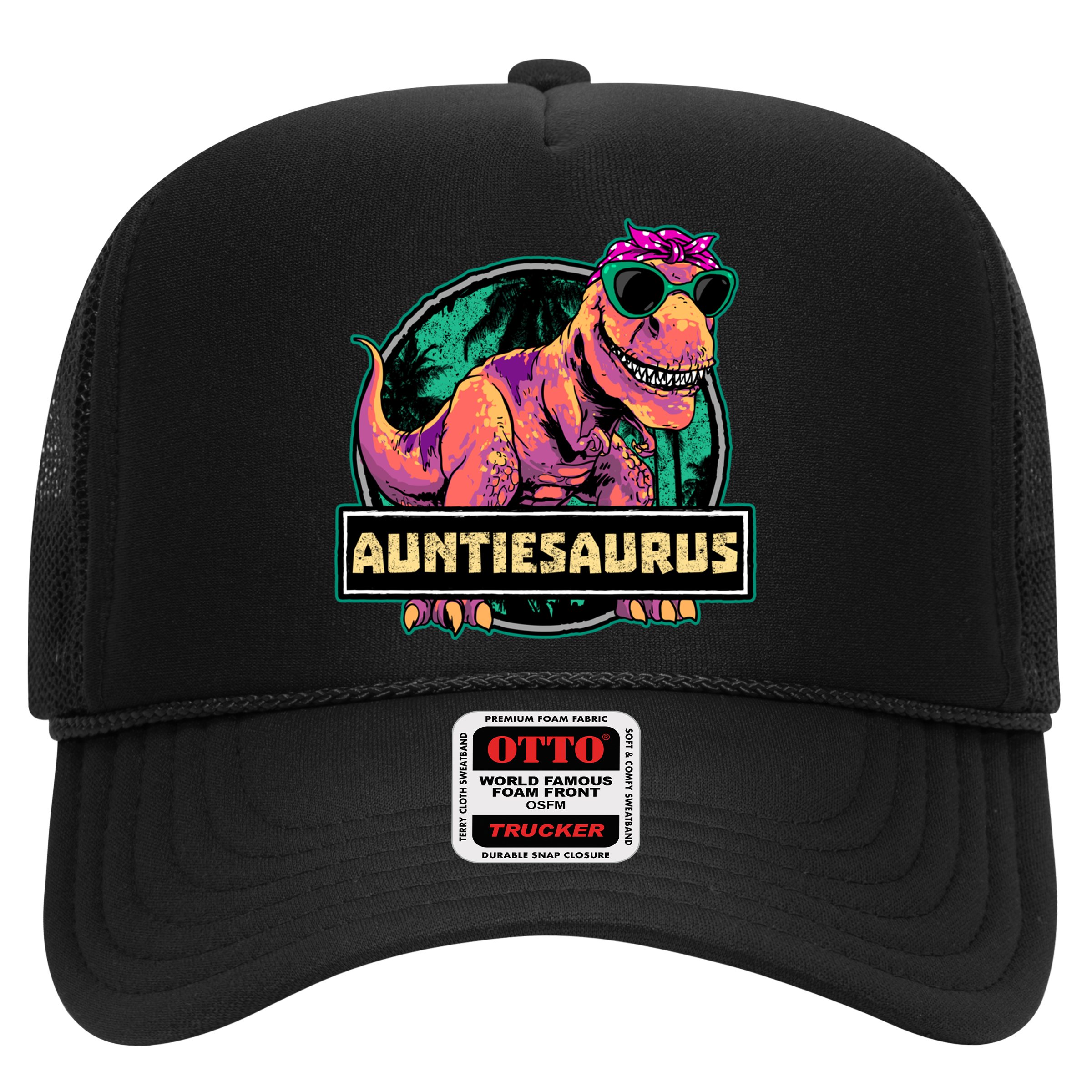 Auntiesaurus Gift T Rex Auntie Saurus Dinosaur Aunt Great Gift Hat