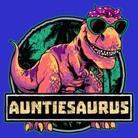 Auntiesaurus Gift T Rex Auntie Saurus Dinosaur Aunt Great Gift Visor