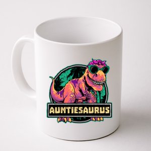 Auntiesaurus Gift T Rex Auntie Saurus Dinosaur Aunt Great Gift Coffee Mug